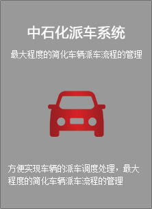 中石化派车系统